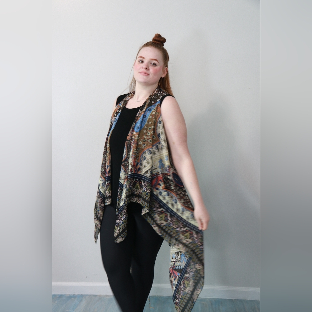 Sleeveless Cardigan
